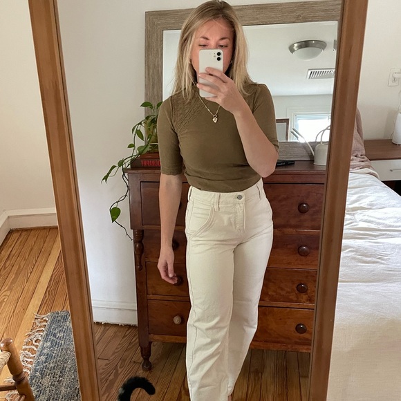 Free People Knit Ruffle Bodysuit - Picture 7 of 7